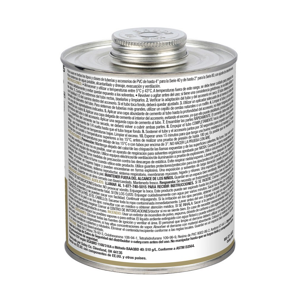 Oatey® 32 oz. PVC Regular Body Clear Cement