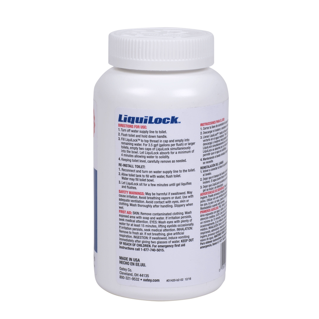 Oatey® 445 gram Liquilock Gel Bulk Bottle
