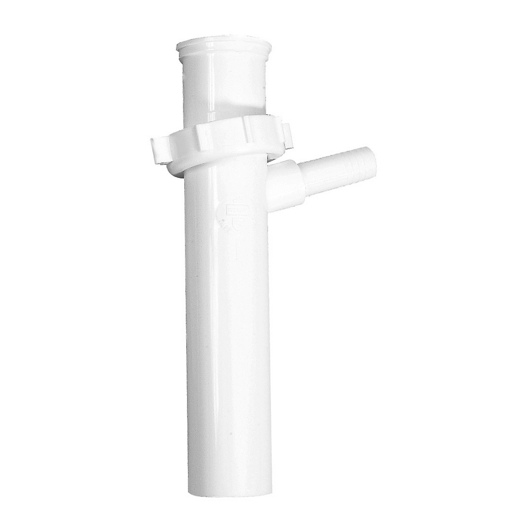 Dearborn® 1-1/2" x 8" Branch Tailpiece, Hi-Line w/ 1/2" Branch