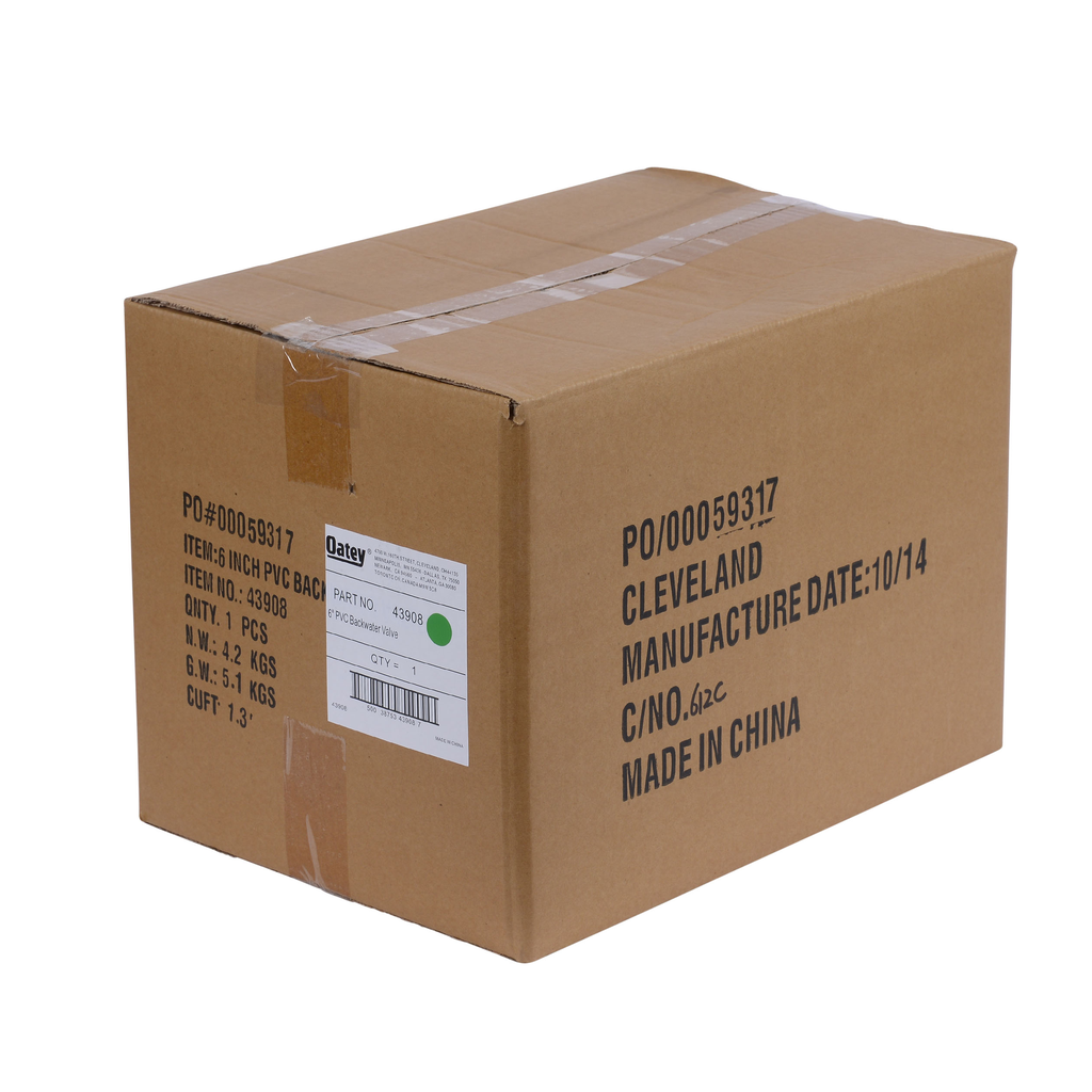 Oatey® 6 in. PVC Backwater Valve