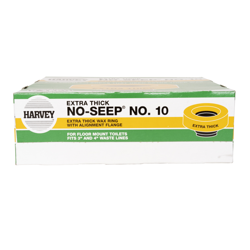 Harvey™ No-Seep® 3 in. or 4 in. No. 10 Extra Thick Wax Gasket