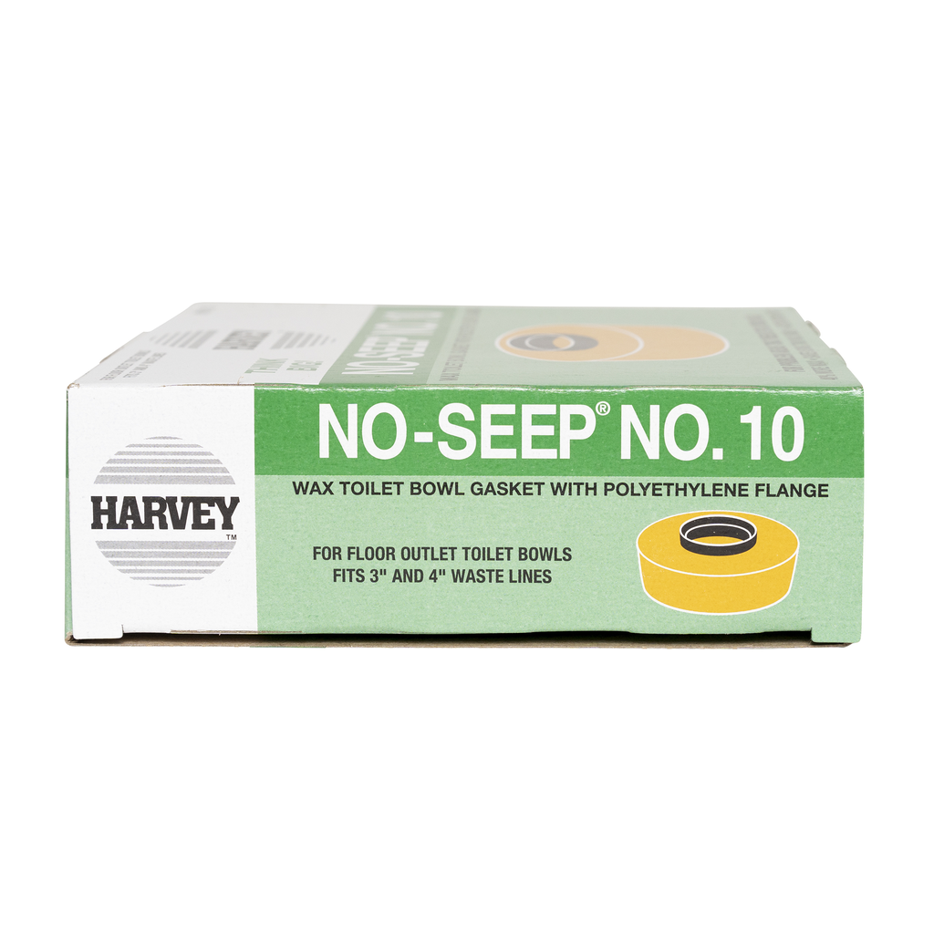 Harvey™ No-Seep® 3 in. or 4 in. No. 10 Extra Thick Wax Gasket