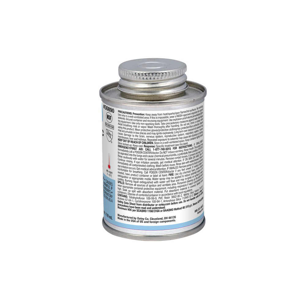 Oatey® 4 oz. PVC Rain-R-Shine® Body Blue Cement