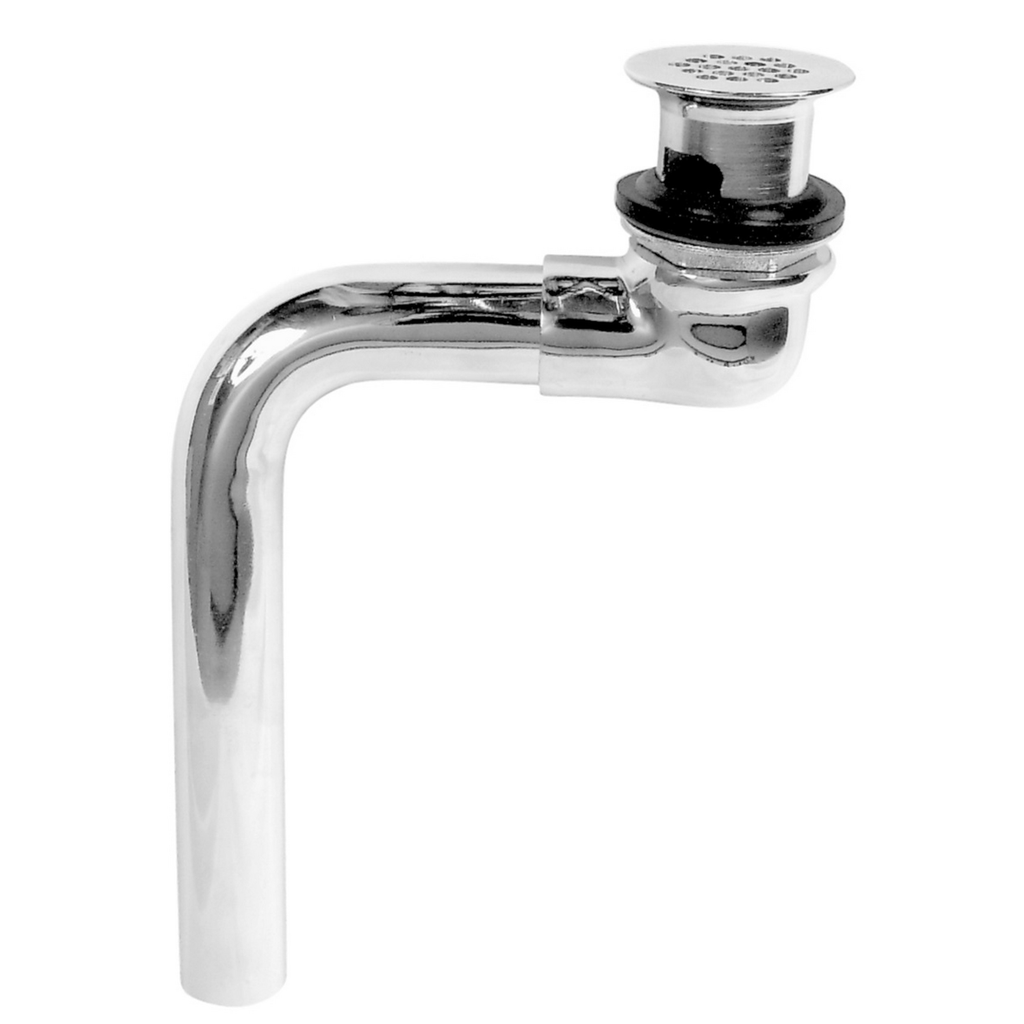 Dearborn® Semi-Cast Grid Wheelchair Patent Overflow Plug w/ 1-1/4 in. - 17 Ga. Tailpiece