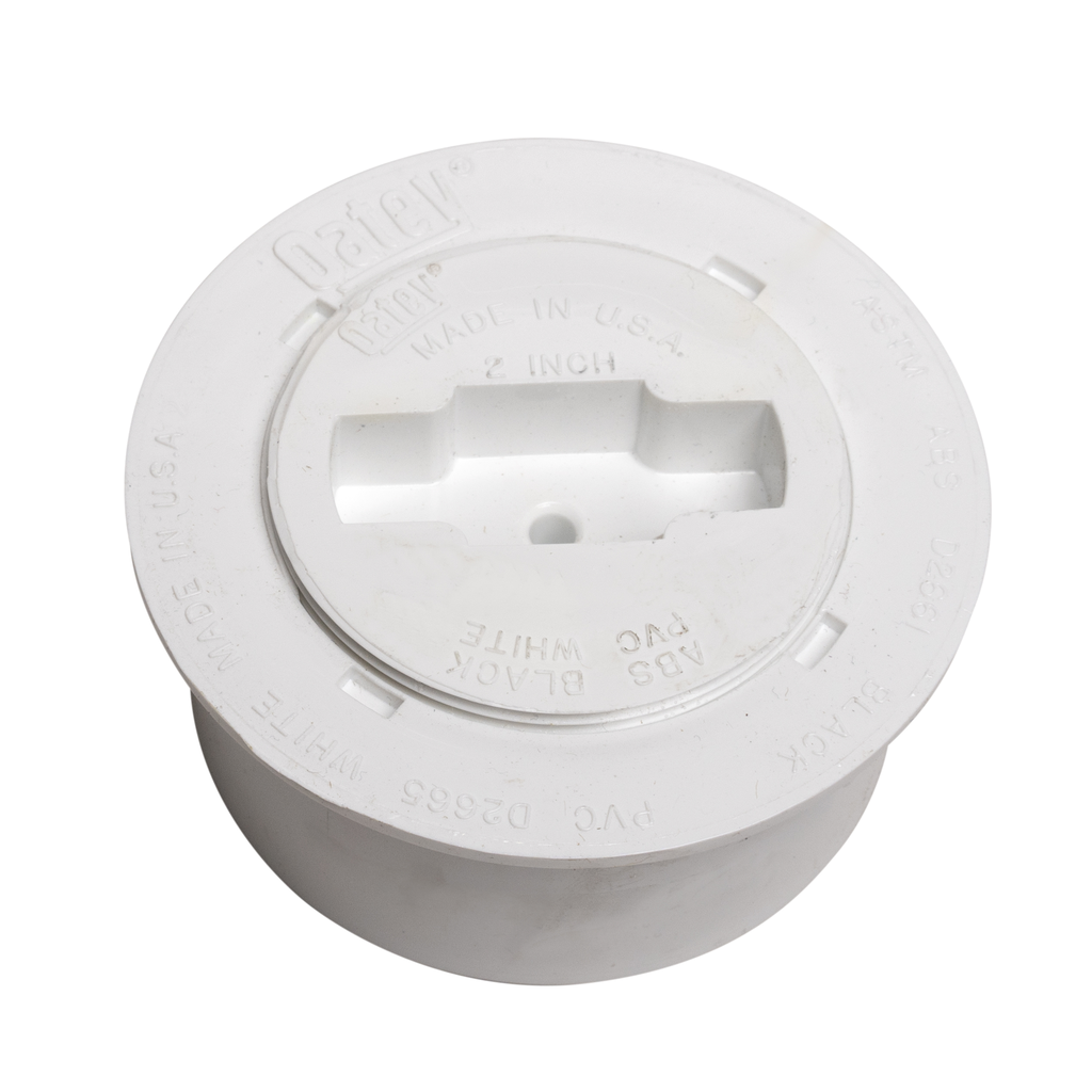 Oatey® 3 in. PVC Snap-In Cleanout Assembly