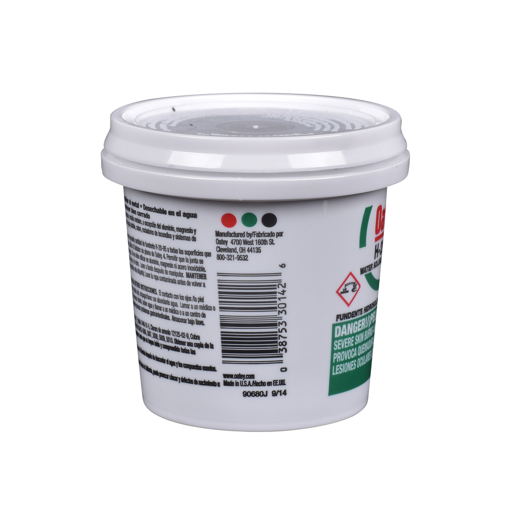 Oatey® 8 oz. H-20® 95 Water Soluble Tinning Flux