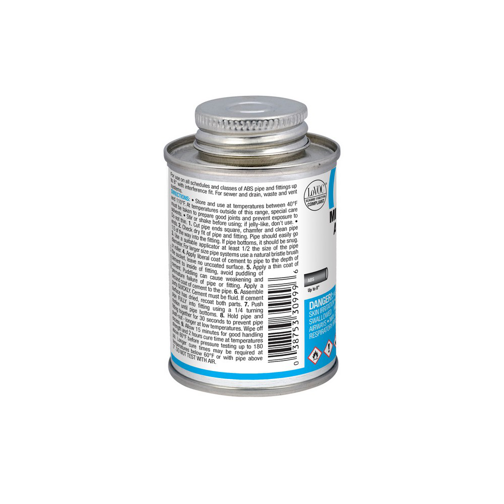 Oatey® 4 oz. ABS Black Cement
