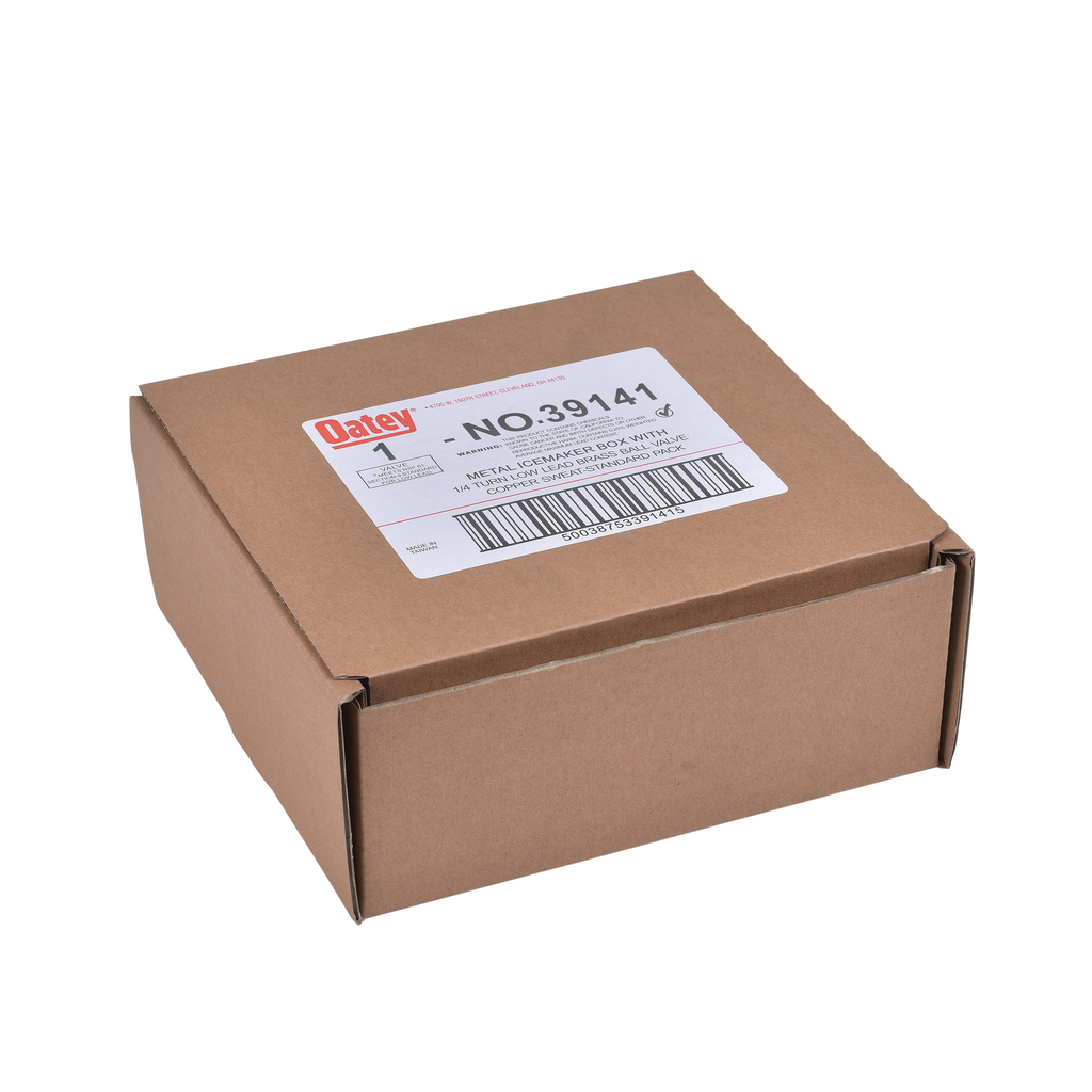 Oatey® Metal, 1/4 Turn, Copper, Low Lead - Standard Pack