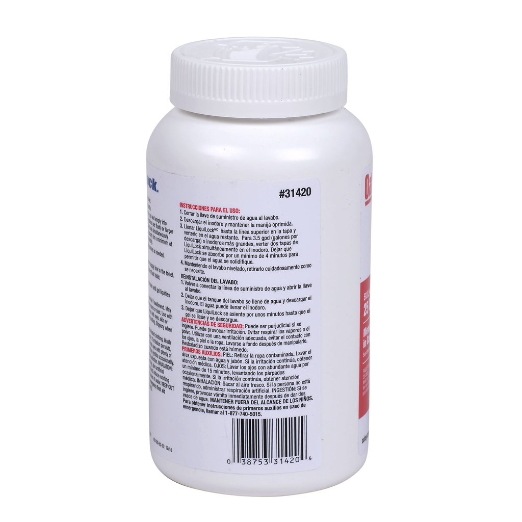 Oatey® 445 gram Liquilock Gel Bulk Bottle