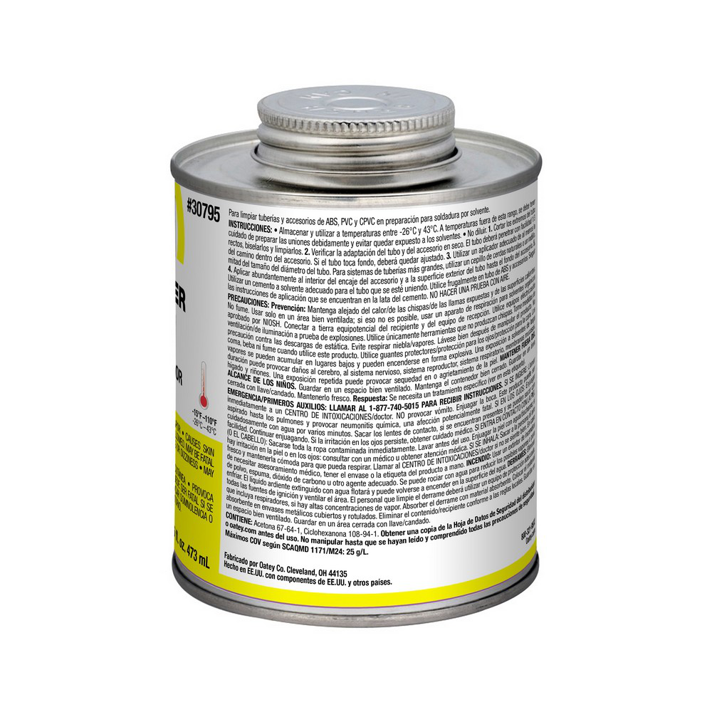 Oatey® 16 oz. Clear Cleaner