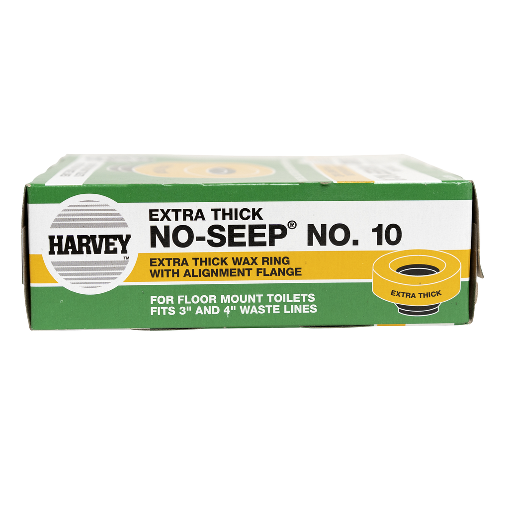 Harvey™ No-Seep® 3 in. or 4 in. No. 10 Extra Thick Wax Gasket