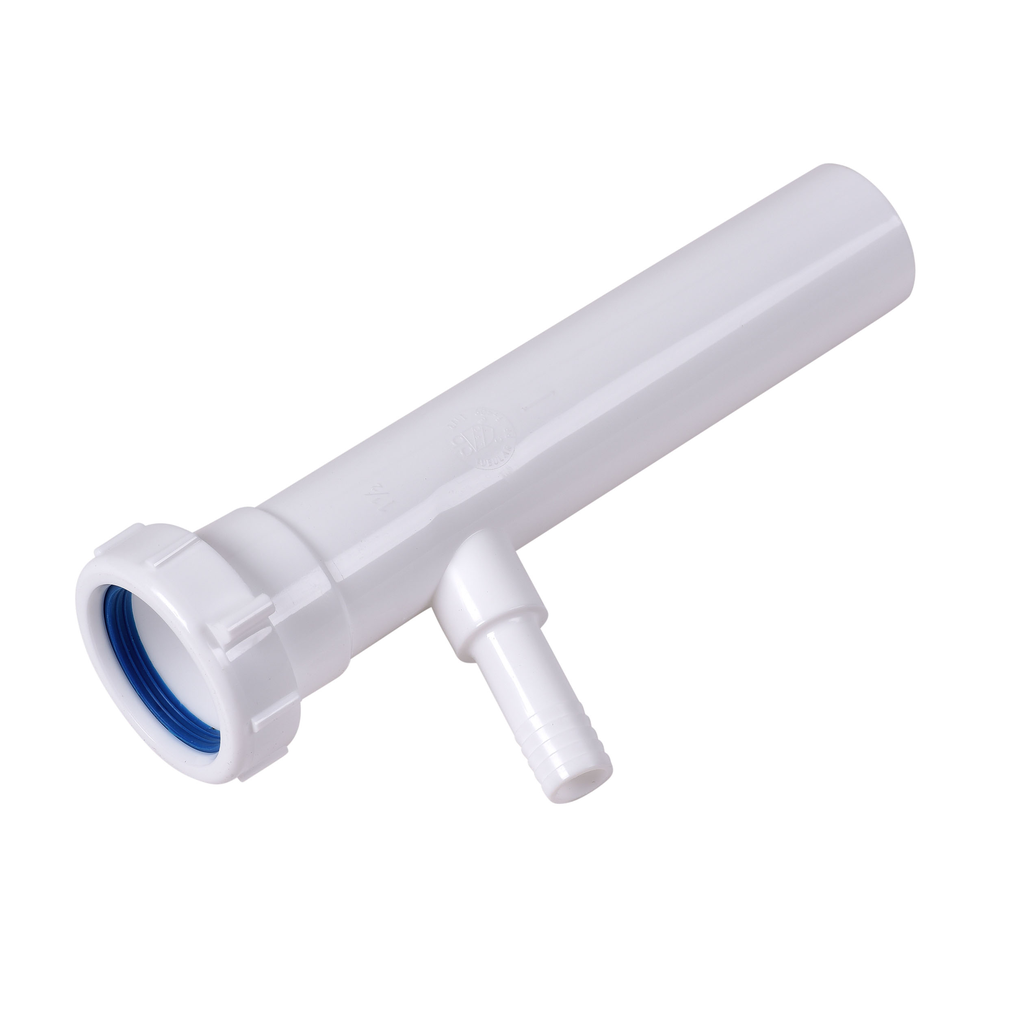 Dearborn® 1-1/2" x 8" Branch Tailpiece, Slip Joint Top w/ 1/2" Branch