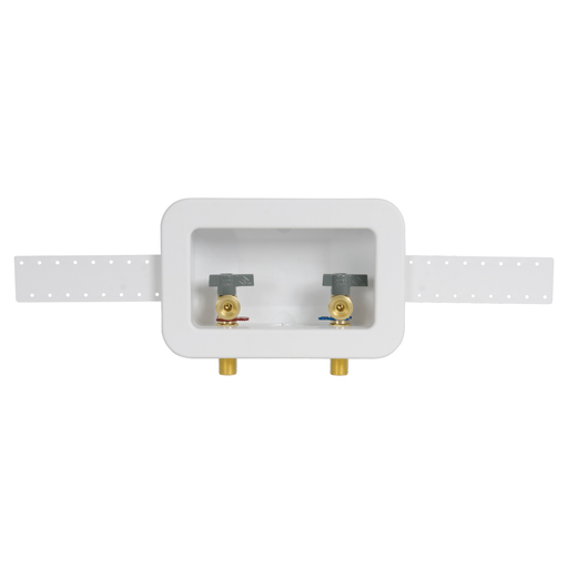 Oatey® Centro, 1/4 Turn, Copper – Assembled - Washing Machine Outlet Box – Standard Pack