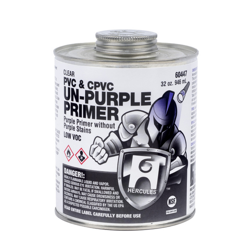 Hercules® 32 oz. PVC and CPVC Unpurple Primer