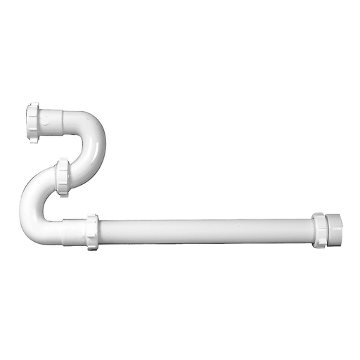 Dearborn® 1-1/4" S-Trap w/ PVC Solvent Weld Adapter