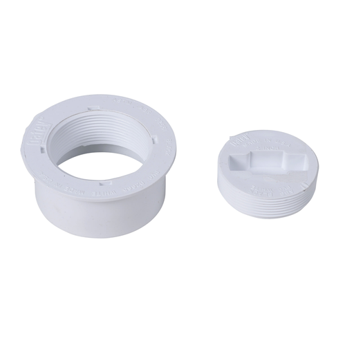 Oatey® 3 in. PVC Snap-In Cleanout Assembly