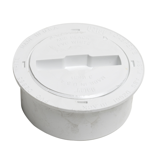 Oatey® 4 in. PVC Snap-In Cleanout Assembly