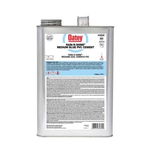 Oatey® Gallon PVC Rain-R-Shine® Blue Cement