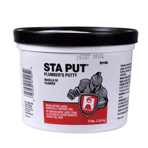 Hercules® 5 lb. Sta Put® Plumbers Putty