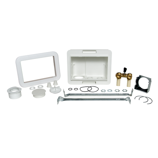 Oatey® Fire Rated, Single Lever, CPVC - Washing Machine Outlet Box, Standard Pack