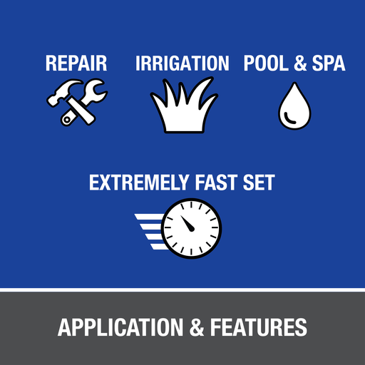 Oatey® 32 oz. PVC Blue Lava Hot Cement