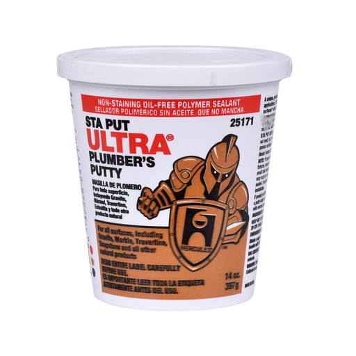 Hercules® 14 oz. Sta Put® Ultra Plumbers Putty