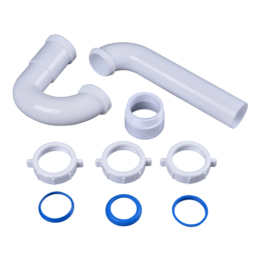 Dearborn® 1-1/2 in. P-Trap w/ Threaded PVC Adapter, Bagged