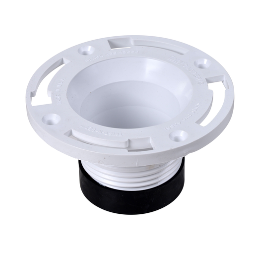 Oatey® 4 in. PVC Twist-N-Set Closet Flange