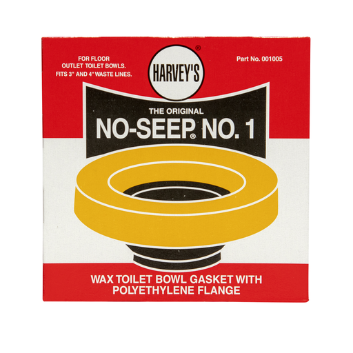 Harvey™ No-Seep® 3 in. or 4 in. No. 1 Wax Gasket