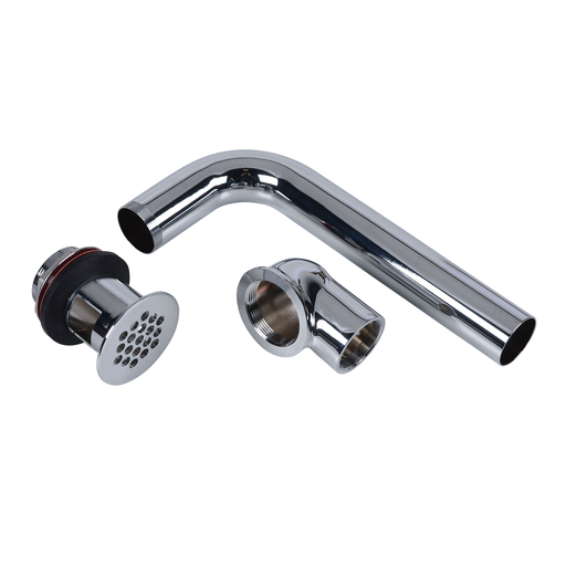 Dearborn® Semi-Cast Grid Wheelchair Patent Overflow Plug w/ 1-1/4 in. - 17 Ga. Tailpiece