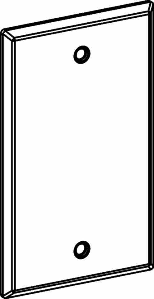 Product image for Orbit 1-BC-BR 1-Gang Weatherproof Blank Cover, Heavy Duty Galvanized - Bronze