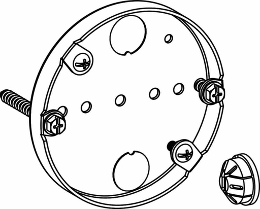 FS4PB - 1/2" Fan Support Pancake Box