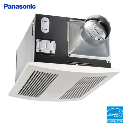 WhisperWarm Fan/Heater Combination, Ventilation Fan, Extremely Quiet, Long Lasting, Easy to Install, White