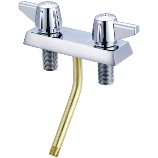 Two Handle Shampoo Faucet, Chrome