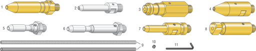 MILLER WIRE GUIDE ASSY