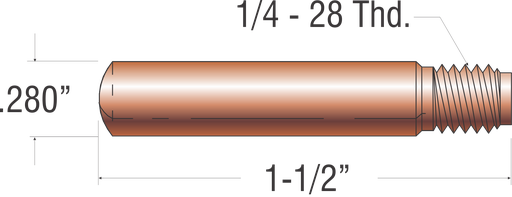 HEAVY DUTY CONTACT TIP .030"