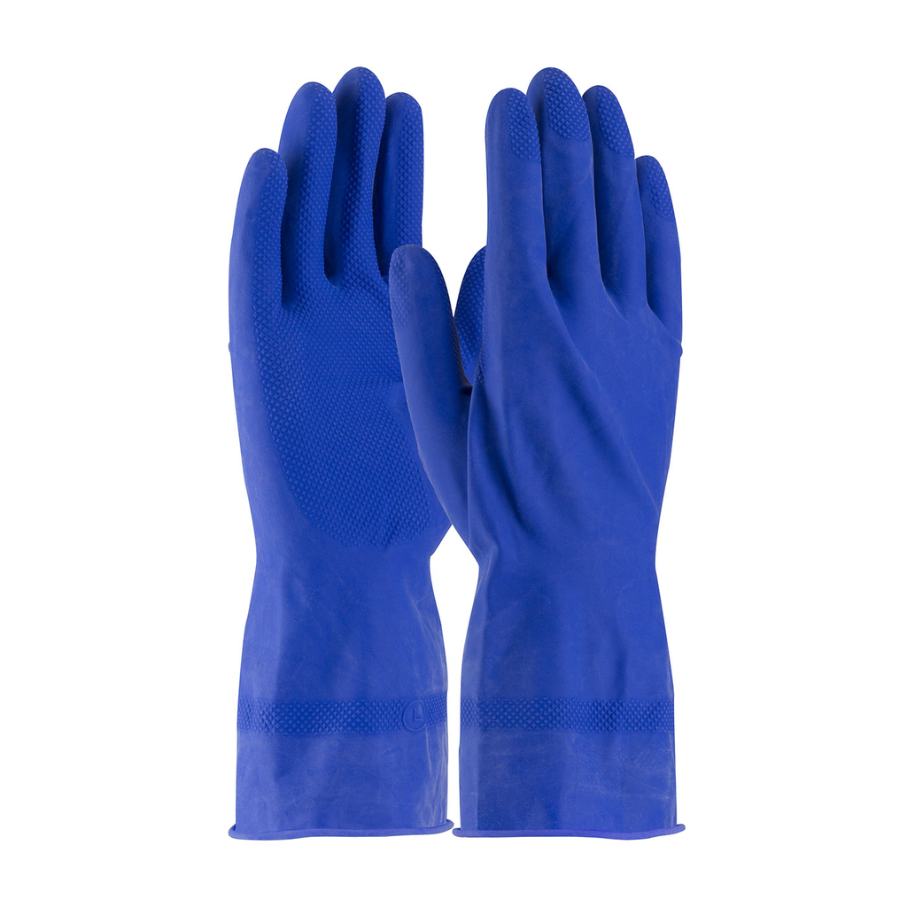 Product image for PIP 47-L161B/XL ASSURANCE UNSUPPORT LATEX, BL., 16 MIL, 12 INCH, UNLINED, DIAMOND LIKELY SUBJECT TO TAX