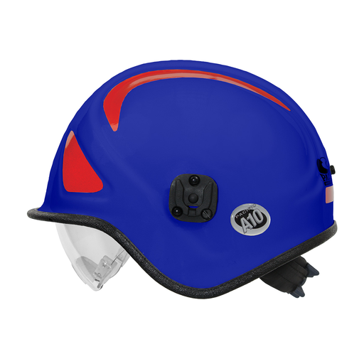 Product image for PIP 813-3263 PACIFIC A10 AMBULANCE/PARAMEDIC, BLUE, EYE VISOR, 3-PT CS, NFPA 1951 LIKELY SUBJECT TO TAX