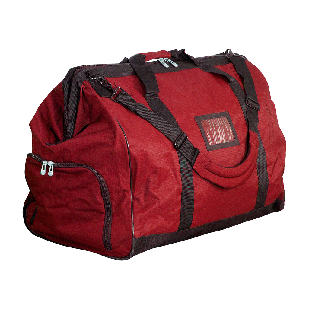 Product image for PIP 903-GB651 GEAR BAG, RED, POLYESTER, 28L X 22H X 16.5W, PAD SHOULDER STRAP LIKELY SUBJECT TO TAX