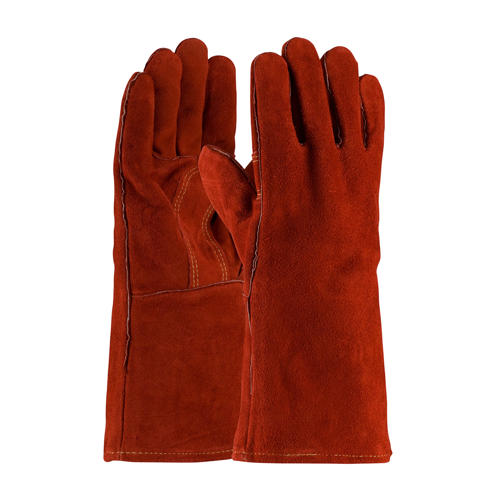 Product image for PIP 73-7015 RED VIPER WELDING GLOVE, SELECT SHOULDER,COTTON LINED,KEVLAR STITCH LIKELY SUBJECT TO TAX