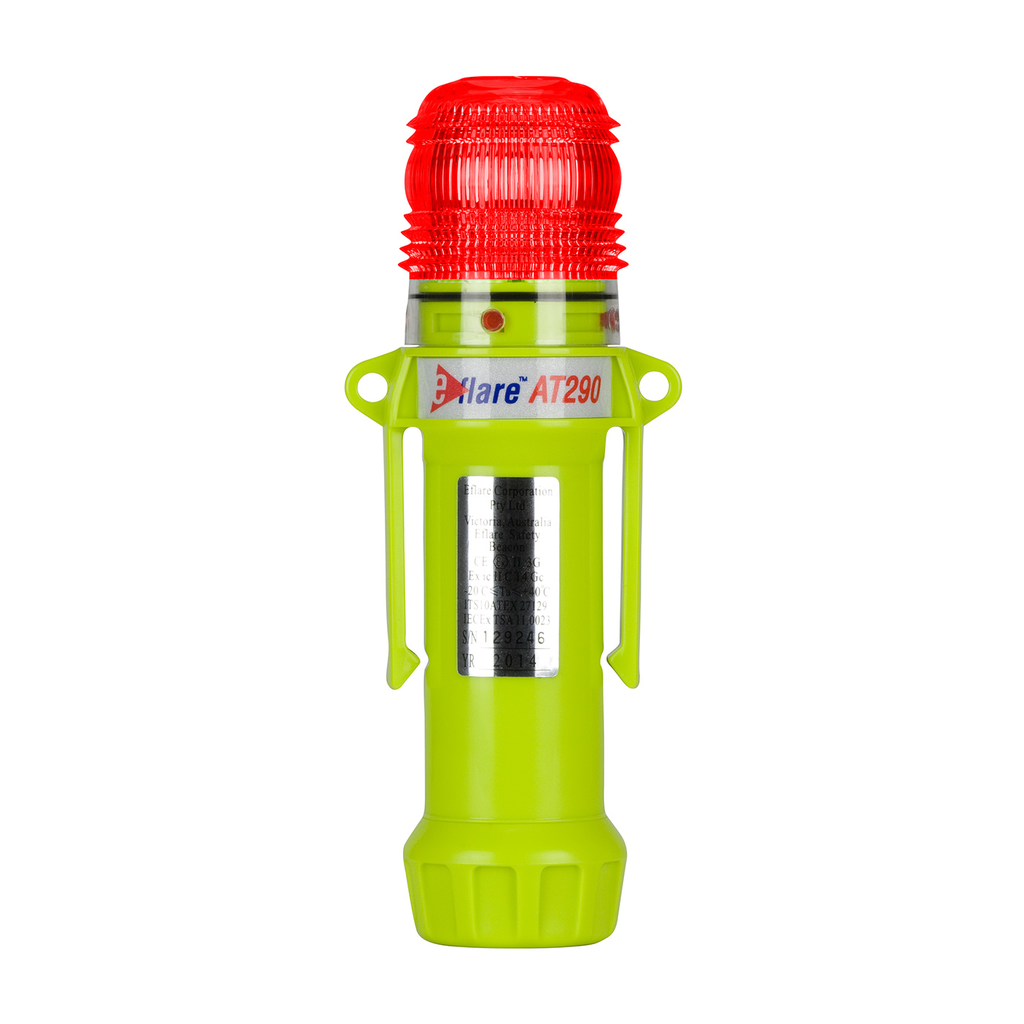 Product image for PIP 939-AT290-R RED FLASHING/STEADY-ON 1-COLOR 8 LED FOUR AA BATTERIES BRIGHTER
