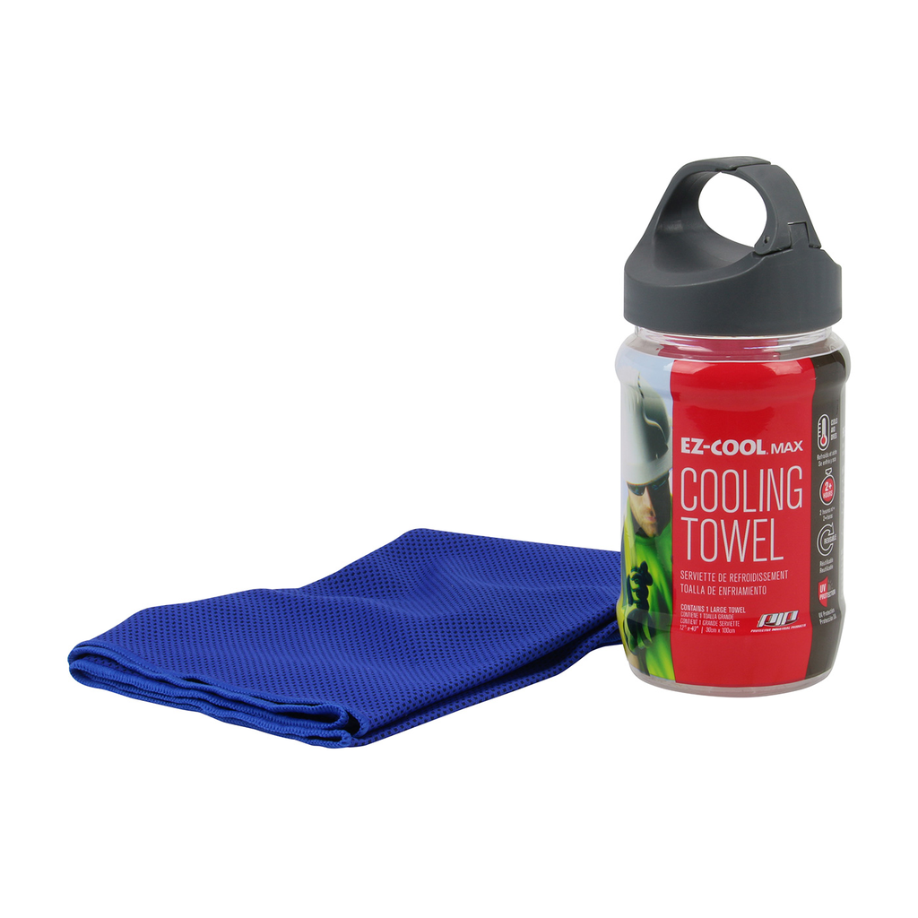 Product image for PIP 396-EZ900-NV EZ-CoolMax Cooling Towel, Hollow Fiber Wicking Fabric 40In.x12In. NV