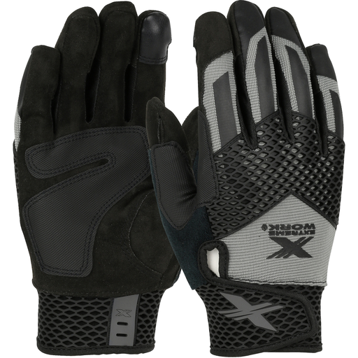 Product image for PIP 89303GY/L EXTREME WORK KNUCKLE KNOX PERFORMANCE GLOVE LIKELY SUBJECT TO TAX