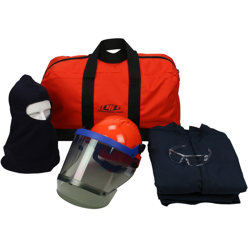 Product image for PIP 9150-52810/XL 12 CAL KIT JACKET OVERPANT HAT ARC SHIELDBALA BAG GLASSES