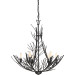 Product image for Thornhill 6 Light Chandelier - Marcado Black