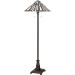 Maybeck Floor lamp tiffany 2 light valiant bronz