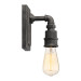 Squire Bath fixture 1 lgt rustic black