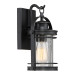 Product image for Booker 1 Light Small Wall Lantern - Mystic Black