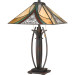 Product image for Tiffany 2 Light Table Lamp - Valiant Bronze