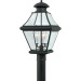 Product image for Rutledge 3 Light Post Lantern - Mystic Black